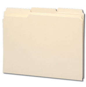11 PT Manila Top Tab Folder, 1/3 Cut, LTR